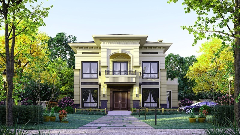 玉树中式合院住宅，开放庭院与邻里乡亲更亲近